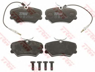 TRW GDB793 Колодки тормозные дисковые | перед | - 2