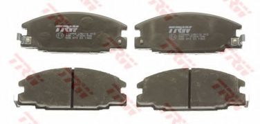 TRW GDB870 Колодки тормозные дисковые | перед | - 2