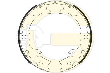 Girling 5186979 Тормозные колодки стояночного тормоза - 2
