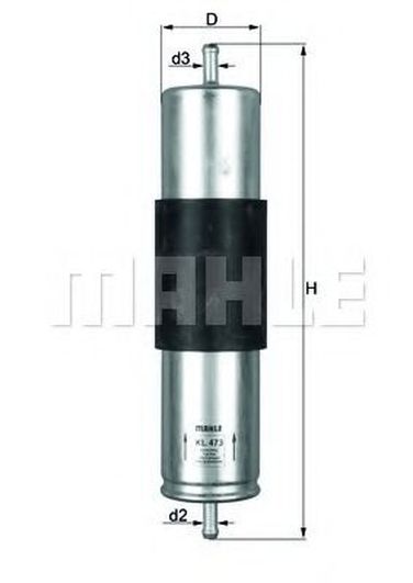 Knecht KL 473 Фильтр топливный - 1