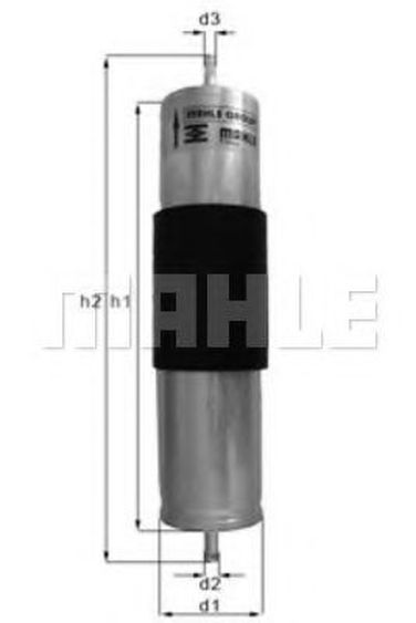 Knecht KL 473 Фильтр топливный - 2