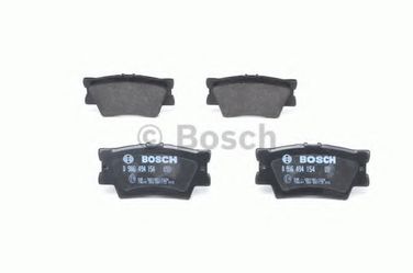 Bosch 0 986 494 154 Колодки тормозные дисковые | зад | - 3