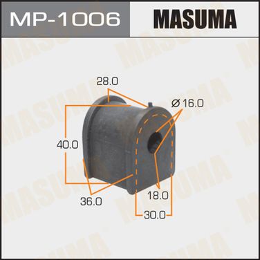 Masuma MP-1006 Втулка стабилизатора | зад | - 1
