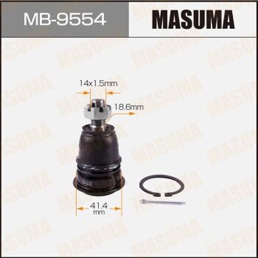 Masuma MB-9554 Опора шаровая | зад | - 1