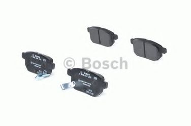 Bosch 0 986 494 255 Колодки тормозные дисковые | зад | - 1