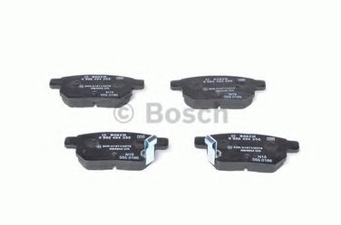 Bosch 0 986 494 255 Колодки тормозные дисковые | зад | - 2