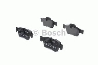 Bosch 0 986 494 256 Колодки тормозные дисковые | зад | - 1