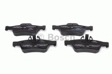 Bosch 0 986 494 256 Колодки тормозные дисковые | зад | - 2