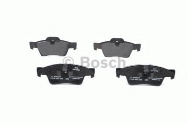 Bosch 0 986 494 256 Колодки тормозные дисковые | зад | - 3