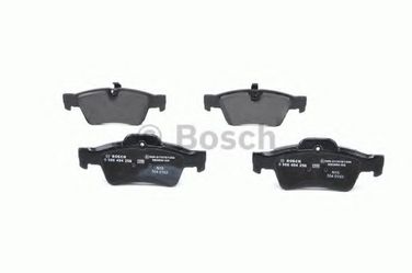 Bosch 0 986 494 256 Колодки тормозные дисковые | зад | - 5