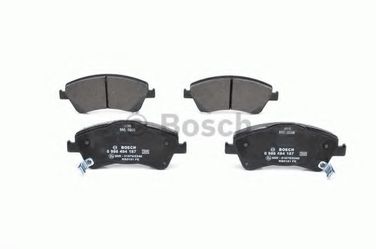 Bosch 0 986 494 187 Колодки тормозные дисковые | перед | - 3