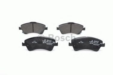 Bosch 0 986 494 187 Колодки тормозные дисковые | перед | - 5