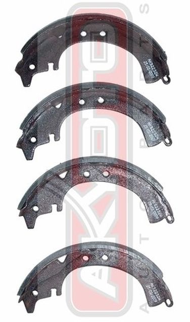 Akyoto AKS-2232 Колодки тормозные барабанные задние - 1