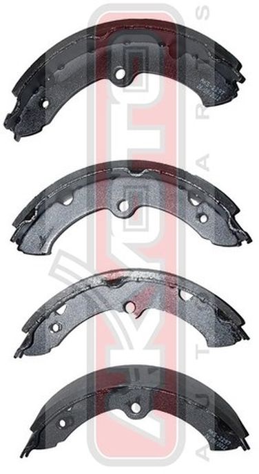 Akyoto AKS-2297 Колодки тормозные барабанные задние - 1