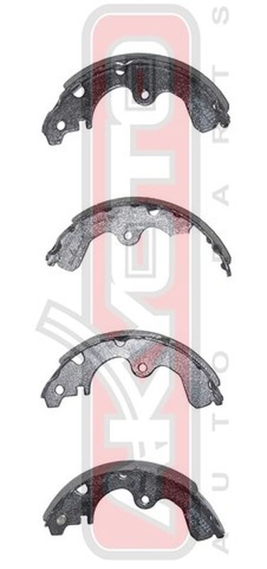 Akyoto AKS-2321 Колодки тормозные барабанные задние - 1