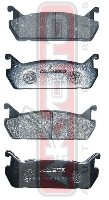 Akyoto AKD-1330 Колодки тормозные дисковые задние - 1
