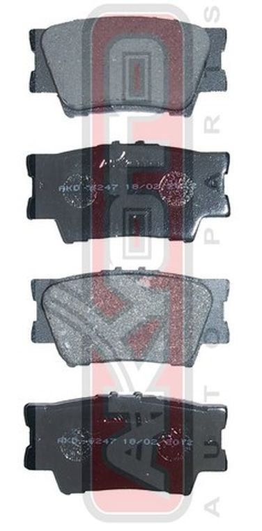 Akyoto AKD-6247 Колодки тормозные дисковые задние - 1