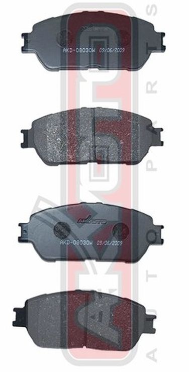 Akyoto AKD-08030 Колодки тормозные дисковые передние - 1