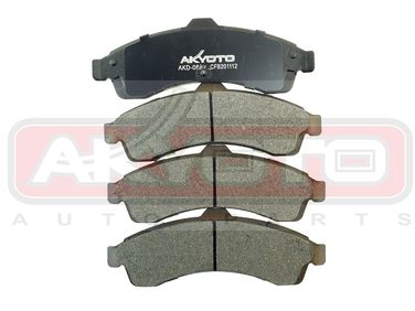 Akyoto AKD-0882 Колодки тормозные дисковые передние - 2