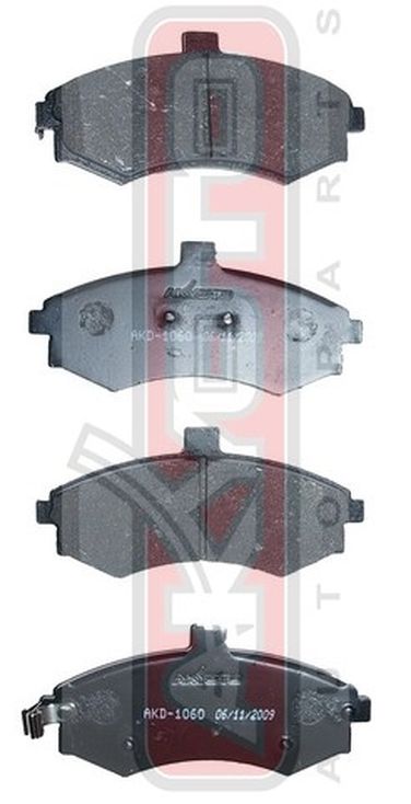Akyoto AKD-1060 Колодки тормозные дисковые передние - 1