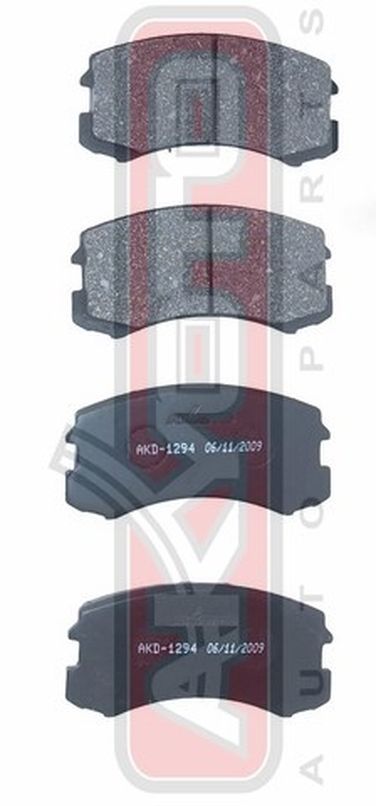 Akyoto AKD-1294 Колодки тормозные дисковые передние - 1