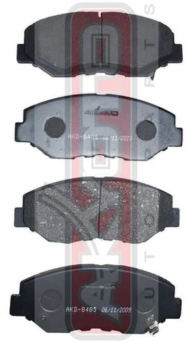 Akyoto AKD-8485 Колодки тормозные дисковые передние - 1