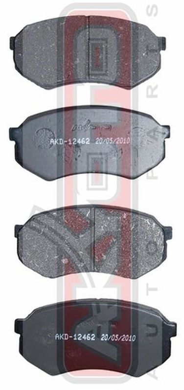 Akyoto AKD-12462 Колодки тормозные дисковые передние - 1