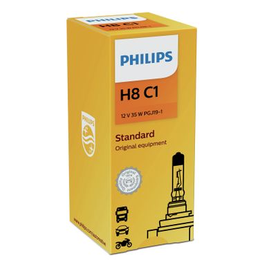 Philips 12360C1 Лампа 12V H8 35W pgj19-1 - 1