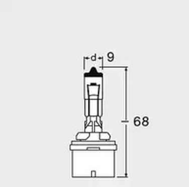 Osram 880 Лампа h27/1 12V 27W pg13 original line качество оригинальной з/ч (оем) 1 шт. - 2