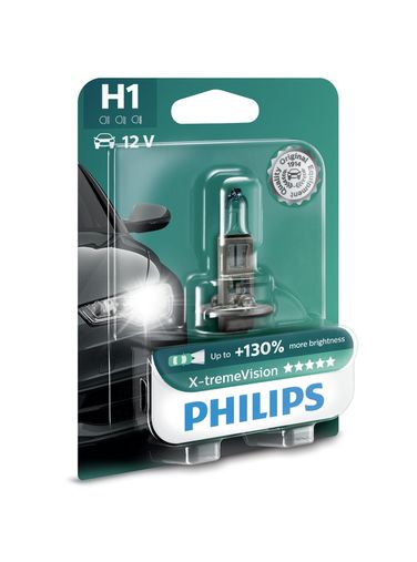 Philips 12258XV+B1 Снят с производства Лампа 12V H1 55W P14,5s X-treme Power - 1