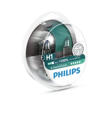 Philips 12258XV+S2 Снят с производства Комплект ламп 12V H1 55W P14,5s X-treme Power - 1