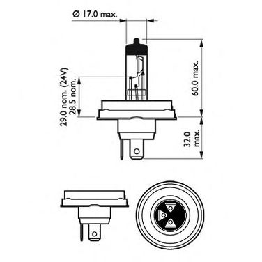 Philips 12475C1 Лампа накаливания габаритного освещения - 3