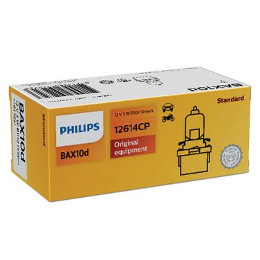 Philips 12614CP Лампа BAX Vision 12V 6W B10d коричневый CP - 1