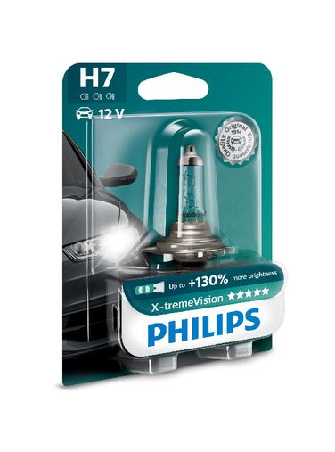 Philips 12972XV+B1 Снят с производства Лампа 12V H7 55W PX26d X-treme Vision +100% - 1