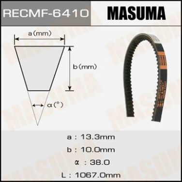 Masuma 6410 Ремень клиновый 13x1040 - 1