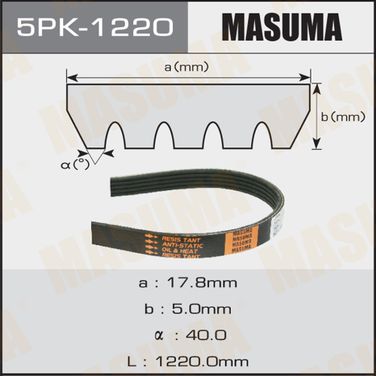 Masuma 5PK-1220 Ремень поликлиновый 5pk1220 - 1