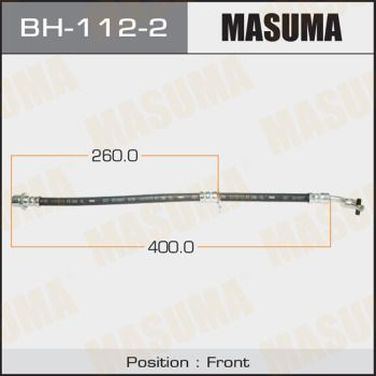 Masuma BH-112-2 Шланг тормозной | перед | - 1