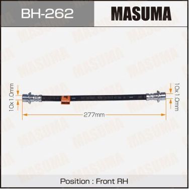 Masuma BH-262 Шланг тормозной | перед | - 1