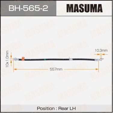 Masuma BH-565-2 Шланг тормозной | зад | - 1