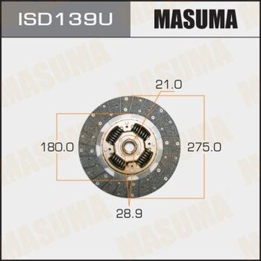 Masuma ISD139U Диск сцепления - 1