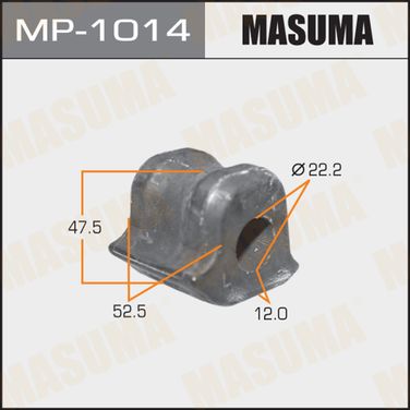 Masuma MP-1014 Втулка стабилизатора | перед лев | - 1