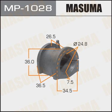 Masuma MP1028 Втулка стабилизатора | перед | - 1