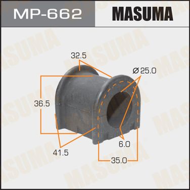 Masuma MP-662 Втулка переднего стабилизатора d25мм | перед | - 1