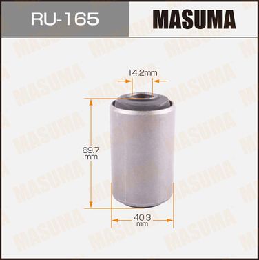 Masuma RU-165 Сайлентблок рессоры - 1