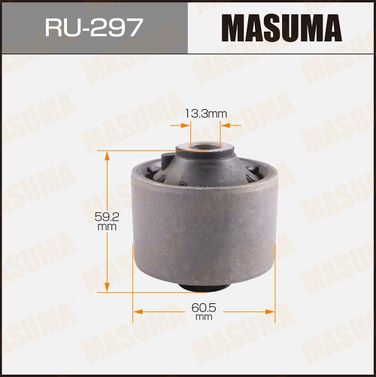 Masuma RU-297 Сайлентблок рычага подвески | зад | - 1
