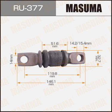 Masuma RU-377 Сайлентблок рычага подвески | перед лев | - 1