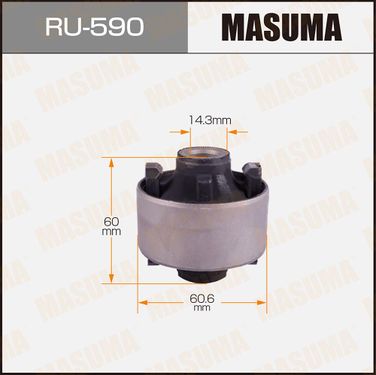 Masuma RU-590 Сайлентблок рычага подвески | перед лев | - 1