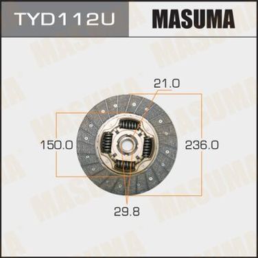 Masuma TYD112U Диск сцепления - 1