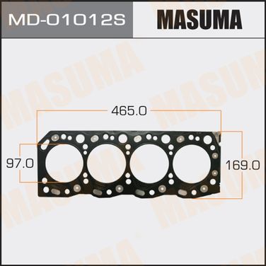 Masuma MD-01012S Прокладка головки блока цилиндров - 1