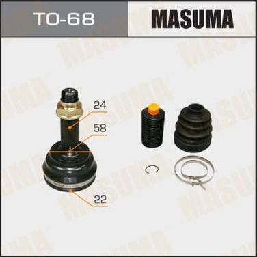 Masuma TO-68 Комплект ШРУСа | перед | - 1